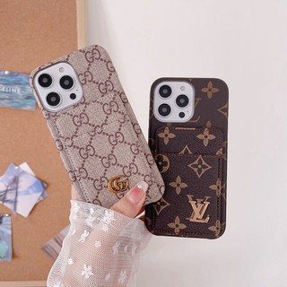 Sang trọng ốp điện thoại bằng da có ngăn đựng thẻ cho iphone 15 pro max 14 13 13 pro max 11 12 13 pro 14 pro 15 pro 14 pro max 14 plus