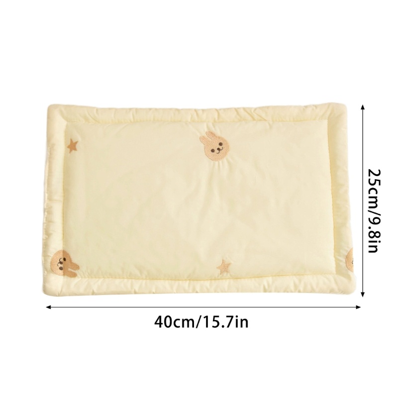 Gối cotton Thoáng Khí Hỗ Trợ Cổ Kích Thước 25x40cm Cho Bé Sơ Sinh