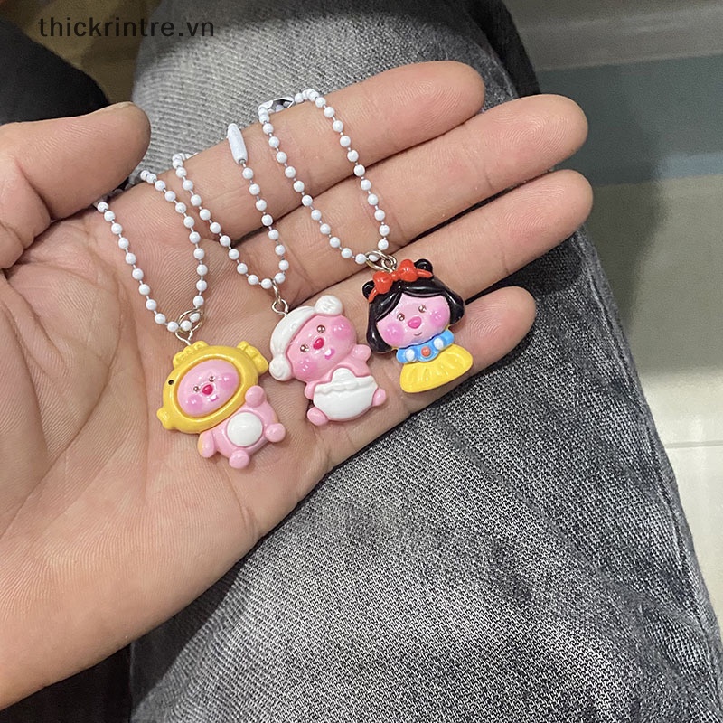 Móc Khóa Hình Búp Bê Bạch Tuyết Dễ Thương