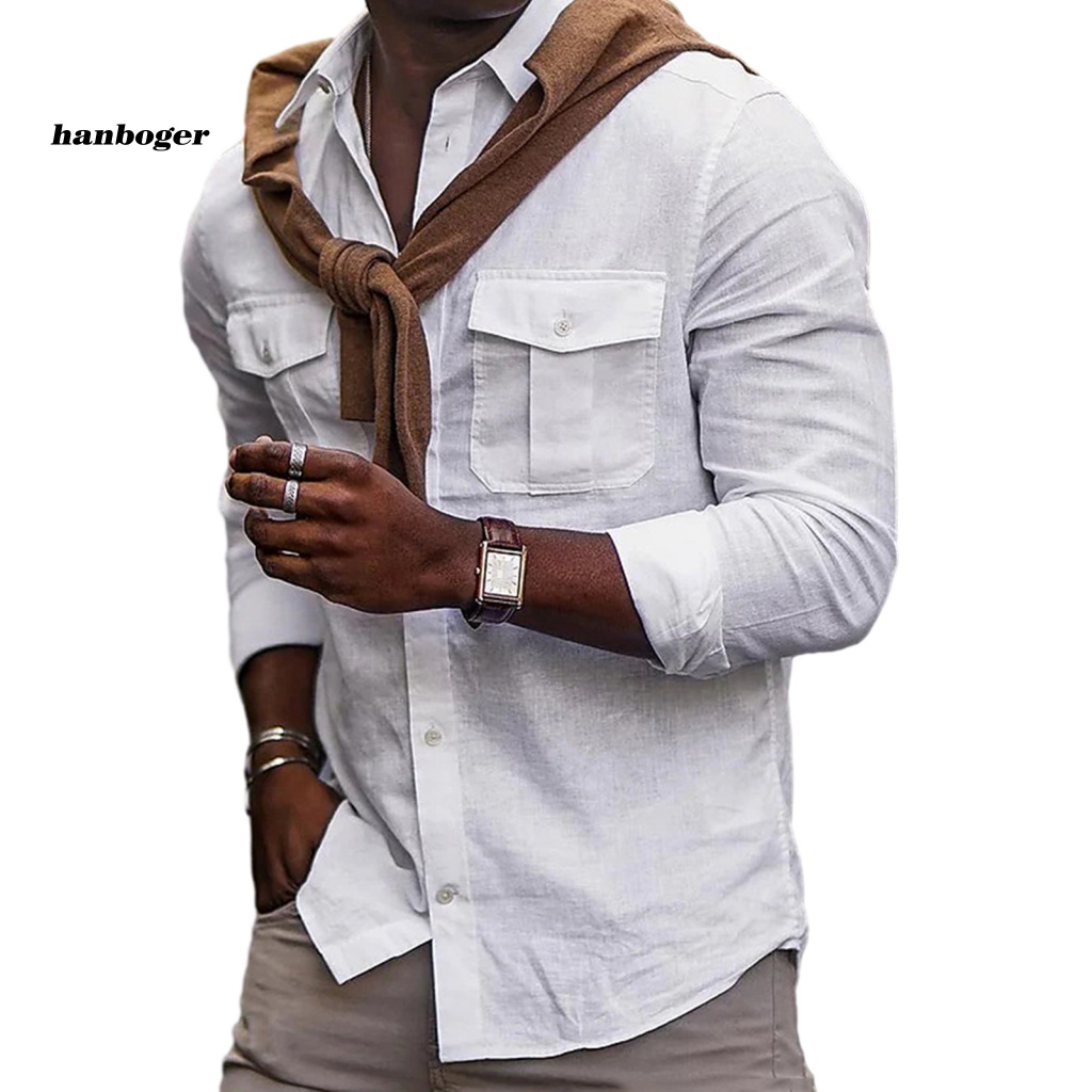 Áo Sơ Mi Tay Dài Phong Cách Doanh Nhân Thời Trang Cho Nam