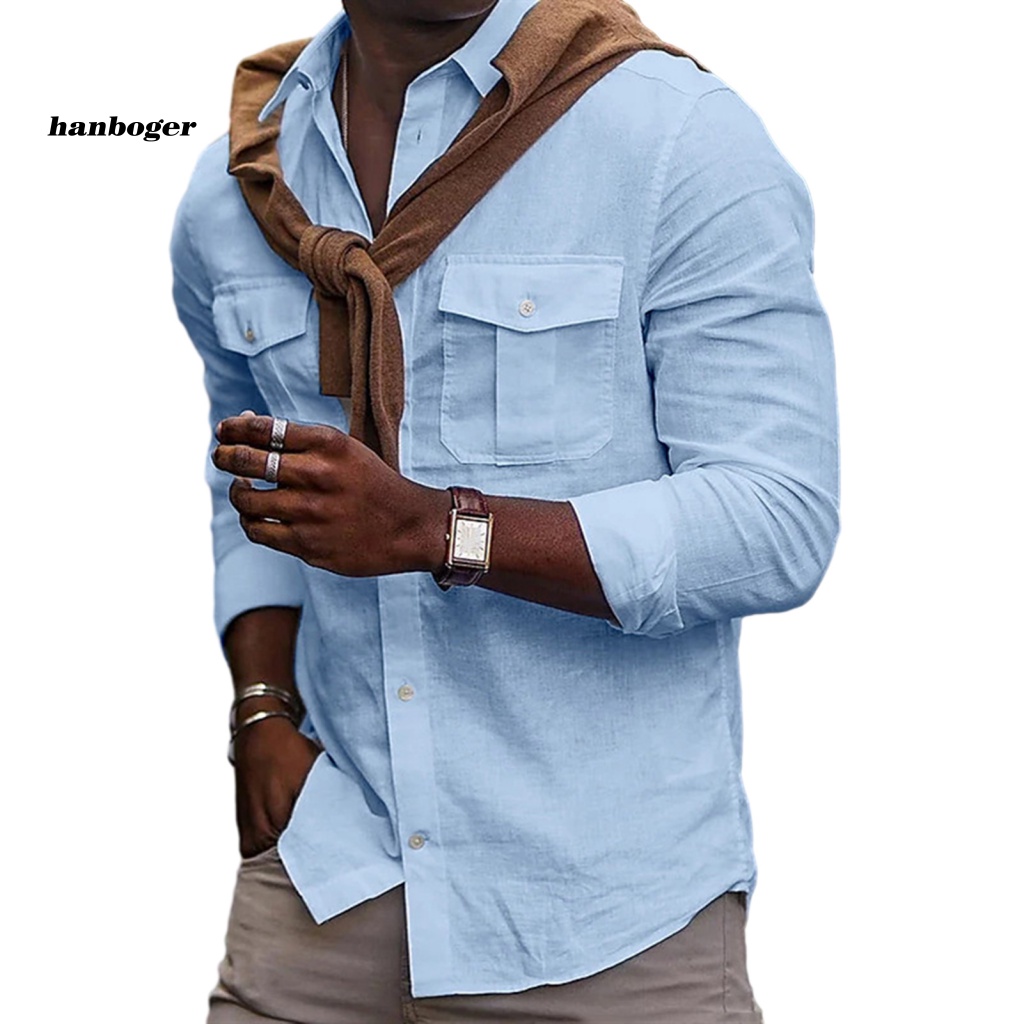 Áo Sơ Mi Tay Dài Phong Cách Doanh Nhân Thời Trang Cho Nam