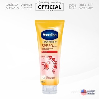 Chống nắng Vaseline 50X Healthy Bright SPF50 Thái Lan tuýp 300ML