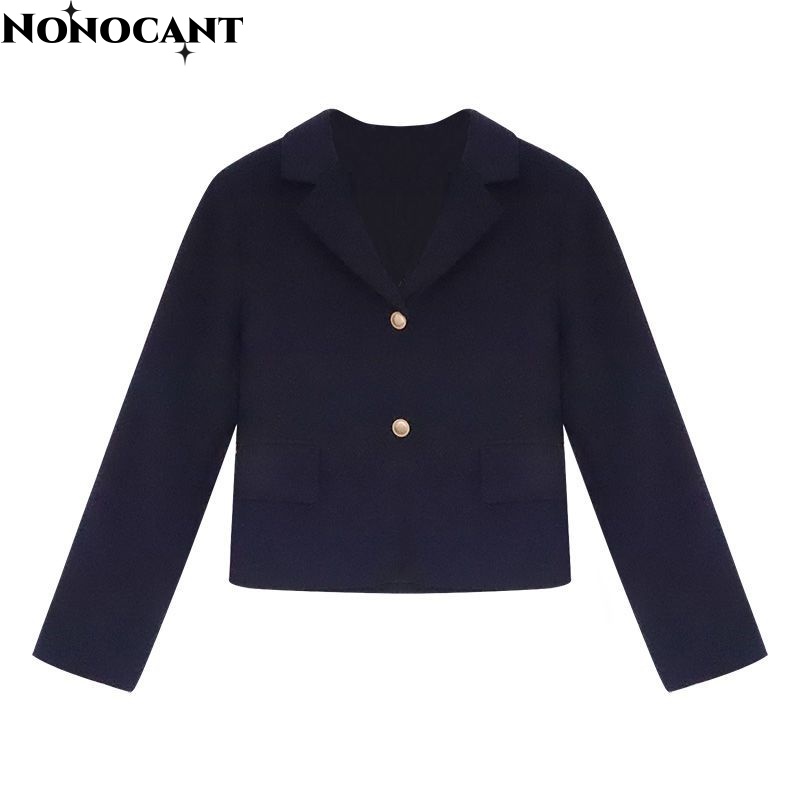 Nonocant áo khoác Áo vest nữ blazer nữ Thời trang High-quality trendy Korean WXW23A0DQ8 42Z231018