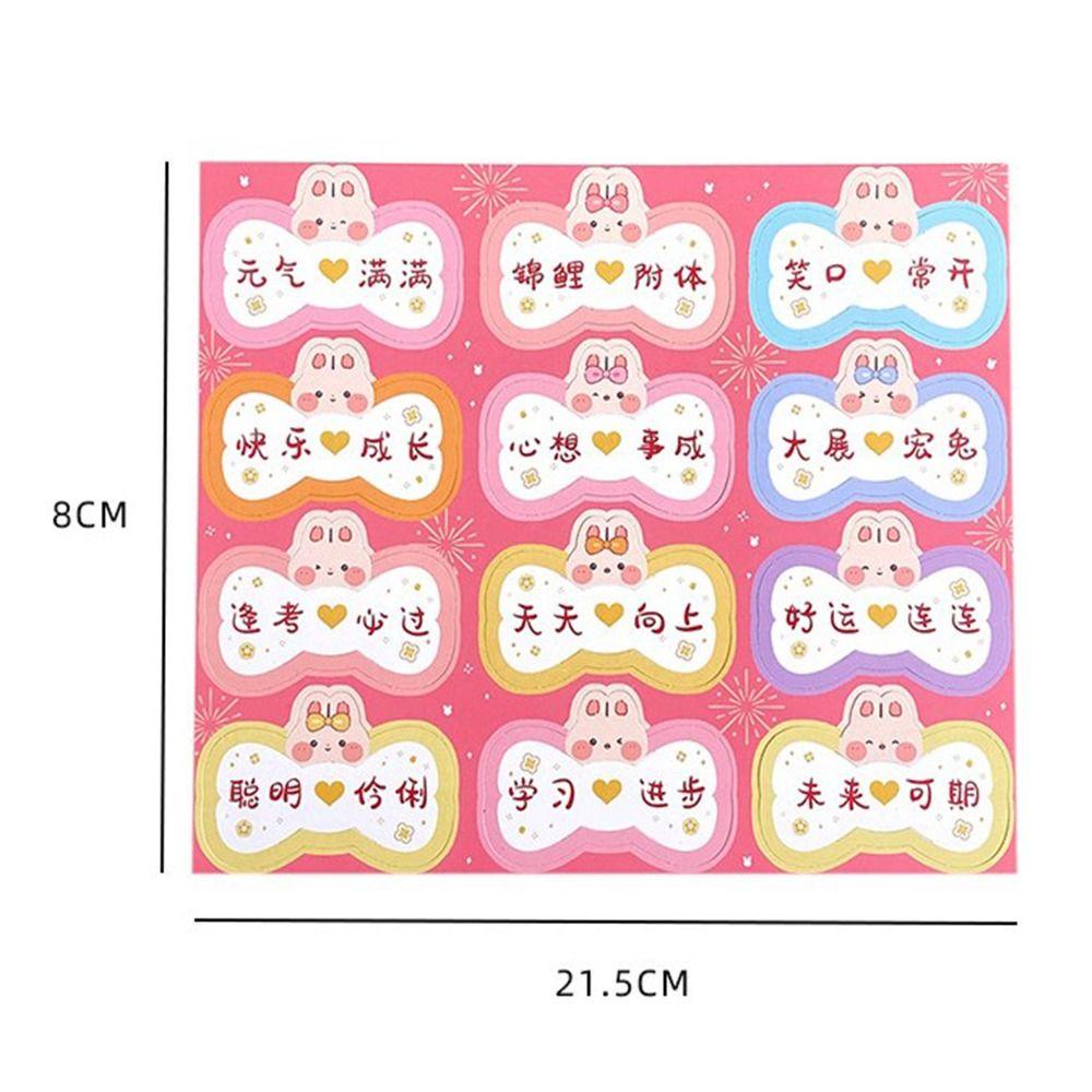 Dyruidoj1 Kẹo Mút Giấy Họa Tiết Hoạt Hình Phong Cách Hàn Quốc Độc Đáo diy