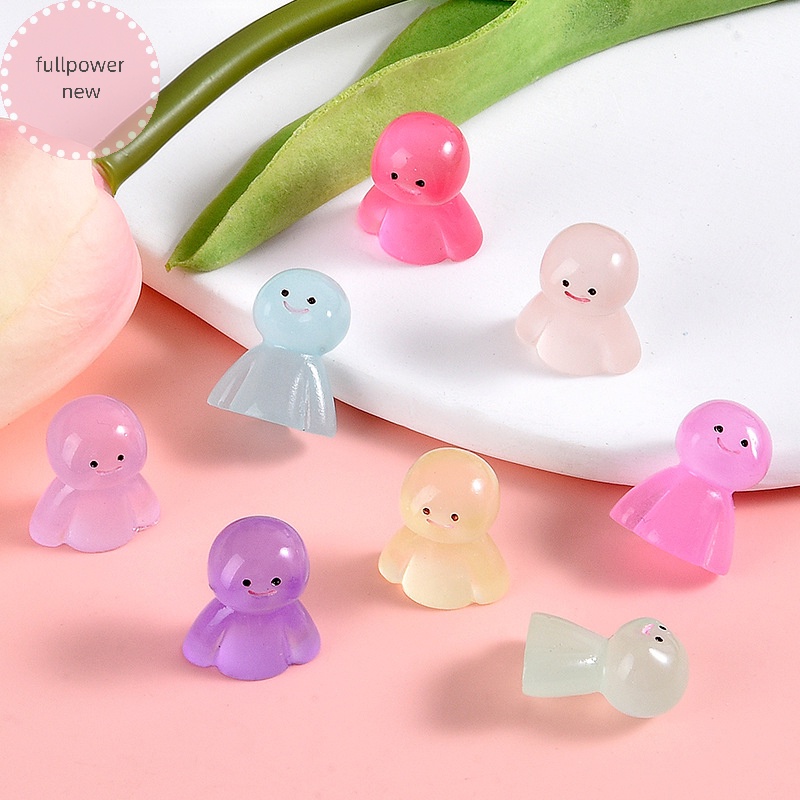 Fullpowernew Set 10 Búp Bê Dạ Quang Phát Sáng Trong Bóng Tối Trang Trí Vườn diy vn