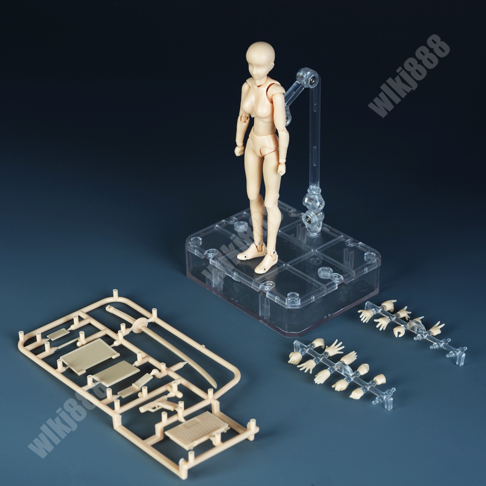 Figma Mô Hình Đồ Chơi Nhân Vật kun body chan shf Màu Đen Cam Phiên Bản shfiguarts