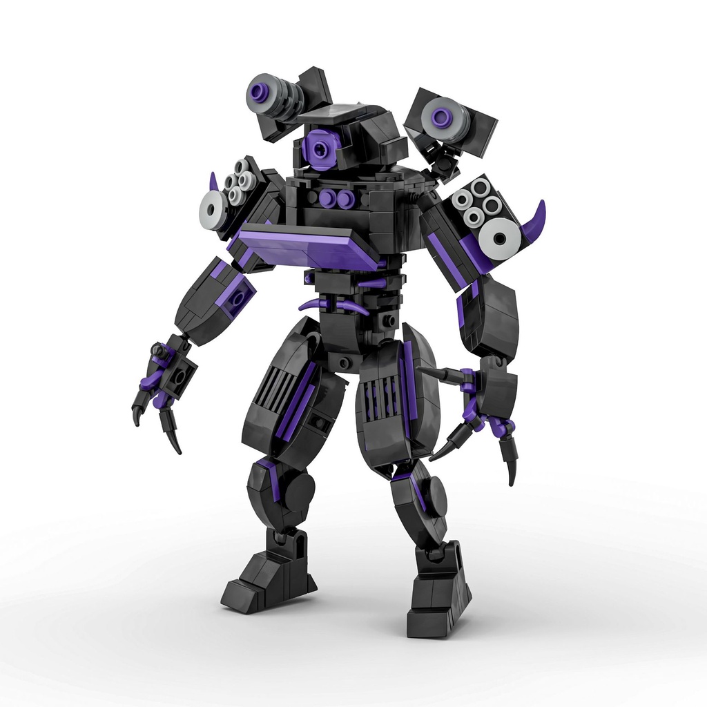 Tương thích LEGO Titan Skibidi Nhà vệ sinh Moc Khối Titan Cameraman Skibidi Monitor Robot Boy Đồ chơi