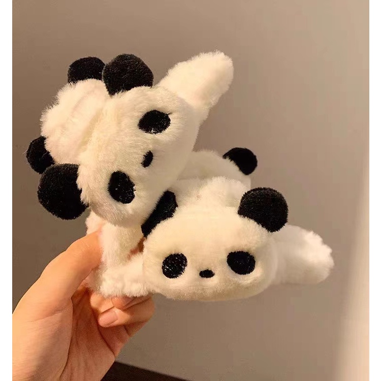 Dễ Thương Kẹp Tóc Lông Nhung Nhiều Màu Xinh Xắn Thời Trang Thu Đông 2023 Cho Bé Gái