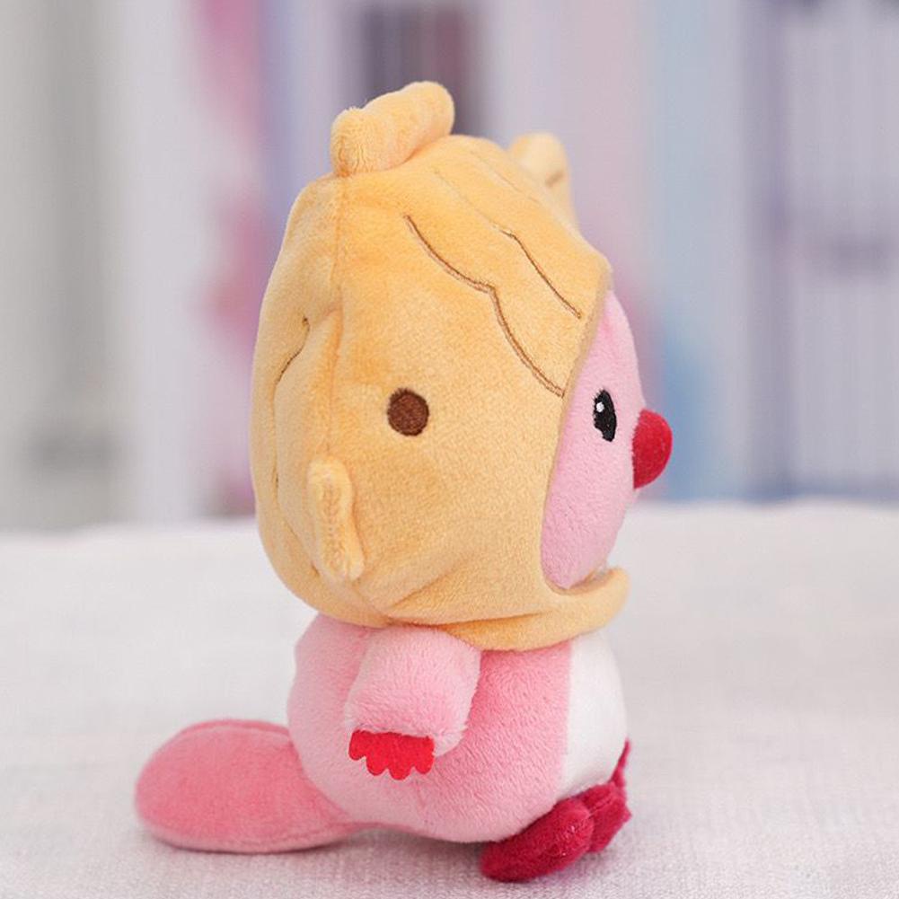 Đồ chơi nhồi bông Hình Động Vật Hoạt Hình Màu Hồng 18cm g8e9