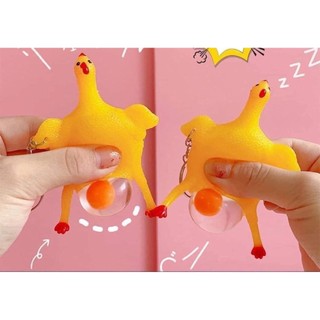 (Bán buôn-chuyên sỉ) Móc khoá gà đẻ trứng (con)