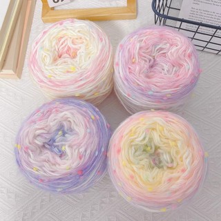 Cuộn len đan móc nhiều màu sắc 50g / cuộn len lông đào mới
