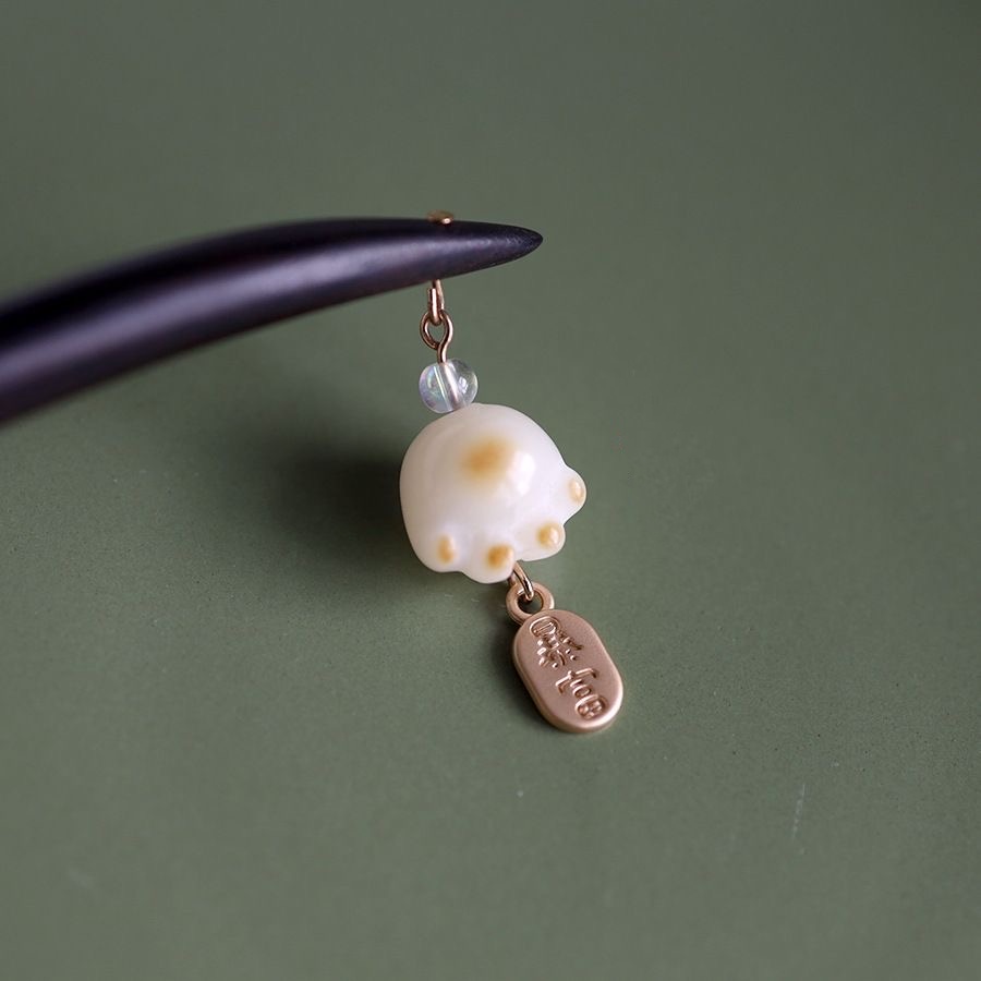 Kẹp Tóc Bằng Gỗ Hình Mèo Dễ Thương Phong Cách Mới 2023