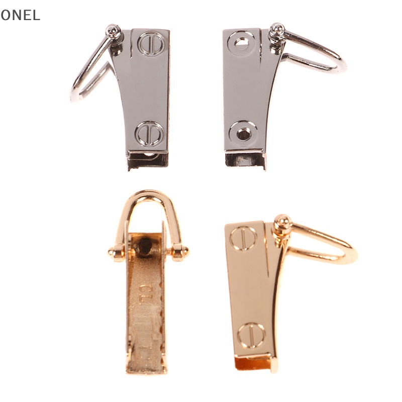 Onel Set 1 Bộ Kẹp Khóa Bên Hông Túi Xách Bằng Kim Loại Hình Mỏ Neo Có Vòng Khóa d vn