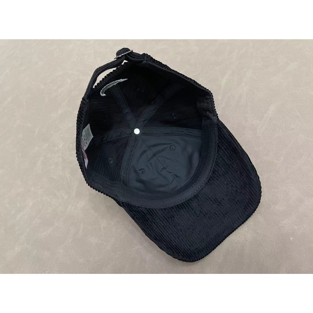 GDYM Sup x NE co-branded hat letter logo embroidery design cap baseball cap corduroy fabric cap