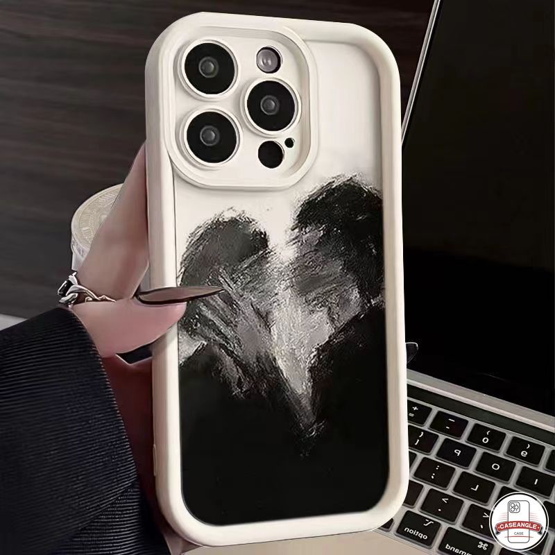 Ốp Điện Thoại Dẻo Họa Tiết Đôi Mắt Thiên Thần Cho iphone 15 xs max 12 pro max 7 6 8 6Splus se 2020 xr x 7plus 11 15 13 14