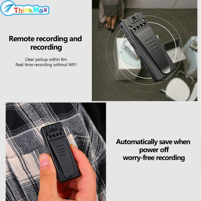 Camera Hành Trình dvr Kỹ Thuật Số hd mini Bỏ Túi Hỗ Trợ Tầm Nhìn Ban Đêm