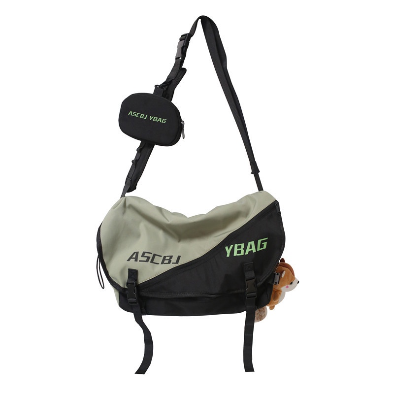 Guangluo Túi Đeo Chéo Một Bên Vai Sức Chứa Lớn Thời Trang Nhật Bản Cho Nam