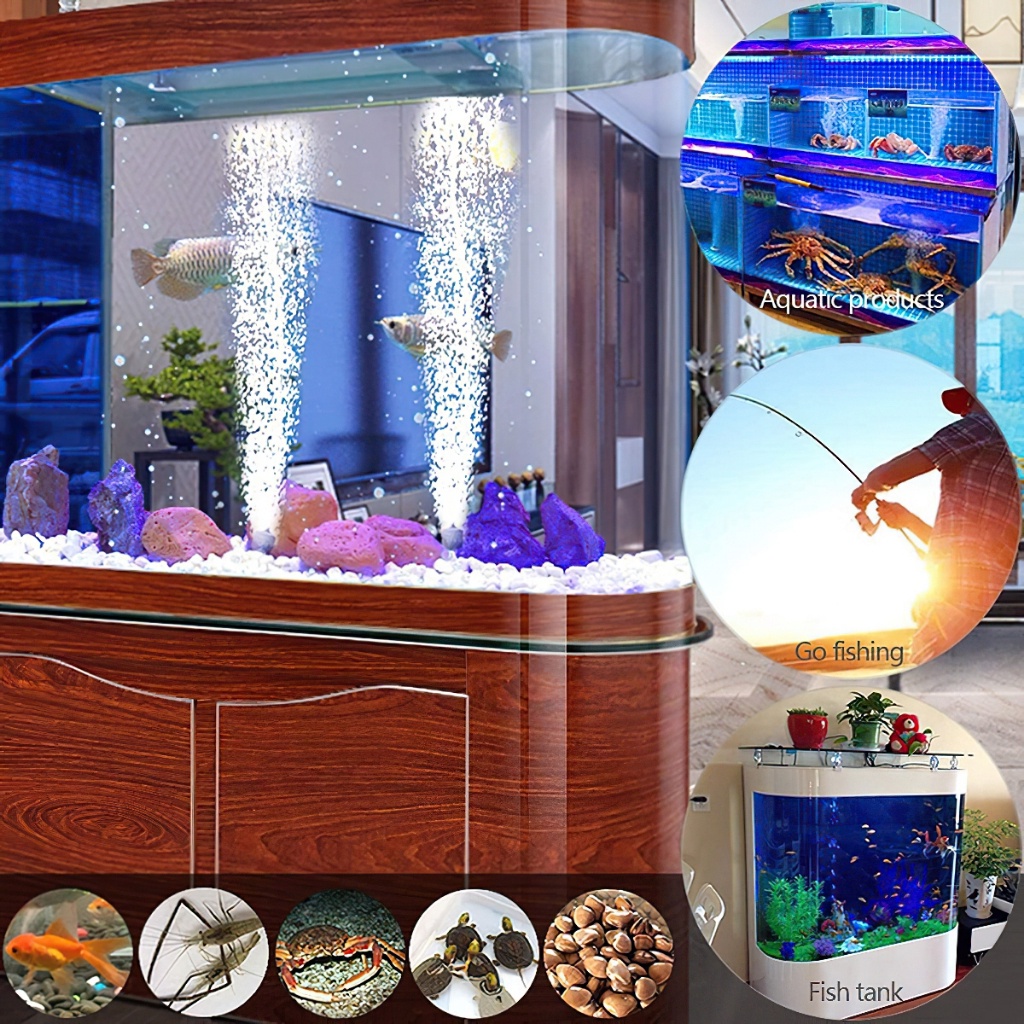 Máy Sủi Oxy Mini Kết Nối USB - Sục Khí Oxi Cho Bể Cá Cảnh Siêu Nhẹ Và Yên Tĩnh