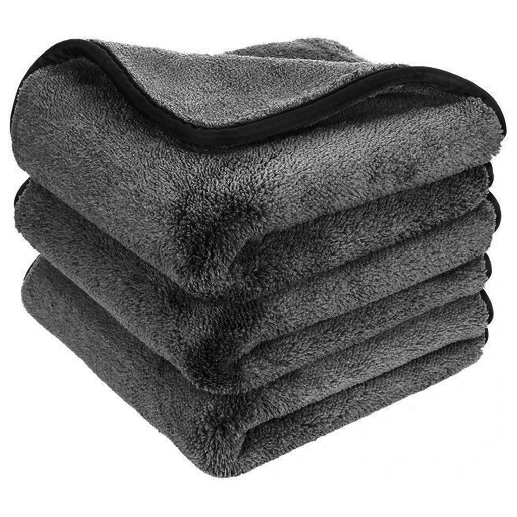 40 x40 cm Khăn lau xe ô tô san hô siêu thấm hút RX42 micro fiber, khăn đa năng chuyên dụng rửa xe hút nước nhanh