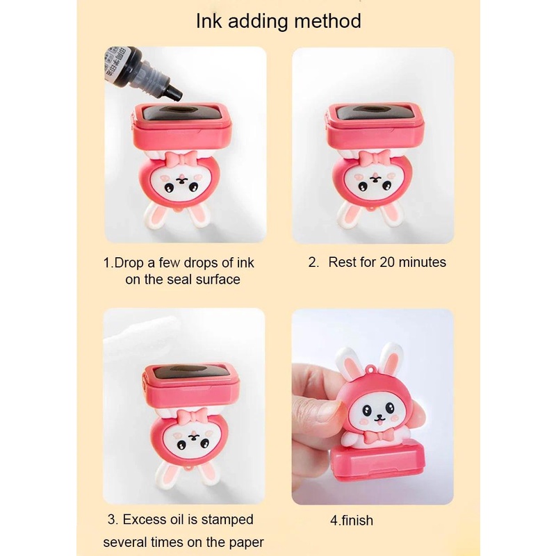 Con Dấu Đóng Tên Quần Áo Chống Thấm Nước Không Phai Màu Dành Cho Giáo Viên Trẻ Em diy