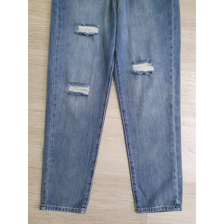 Quần jean PRJCT denim rách gối