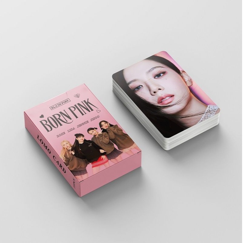 Lomo Card Blackpink bo góc album mới nhất thần tượng kpop Lisa, Jennie, Jisoo, Rosé