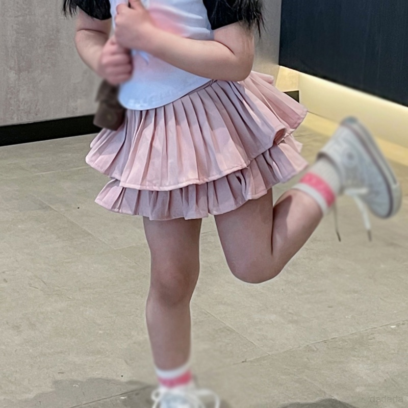 Chân Váy Xếp Tầng Phong Cách Công Chúa Dễ Thương Thời Trang Mùa Hè Cho Bé Gái