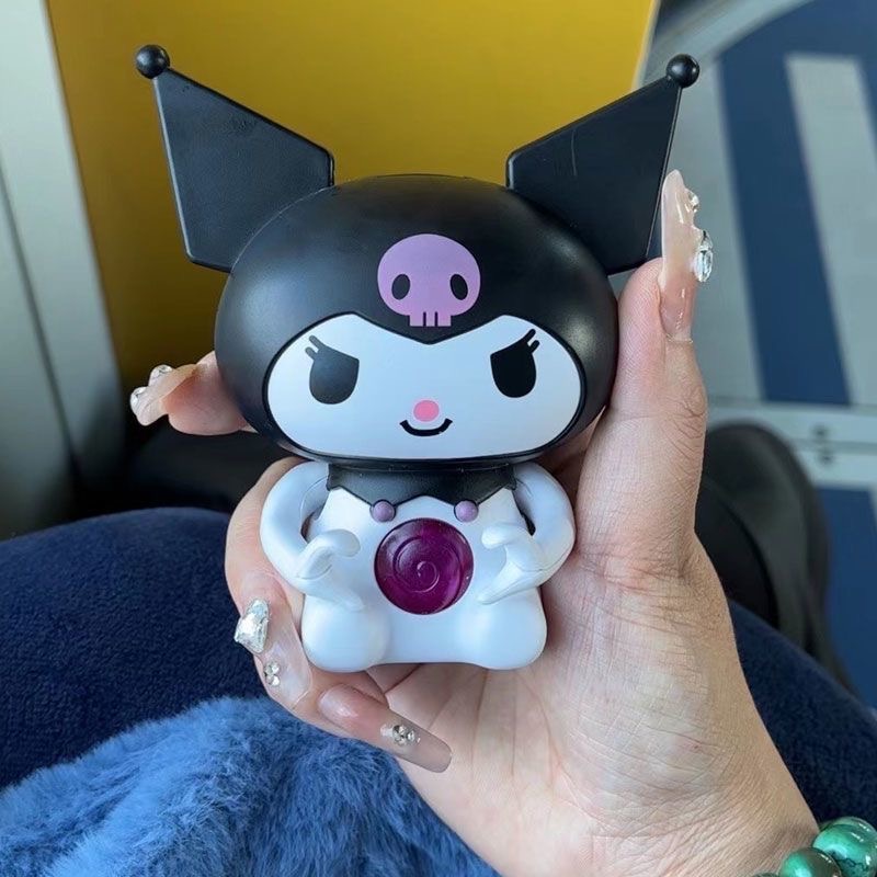 Móc Khóa Hình kuromi Phát Quang Sáng Tạo