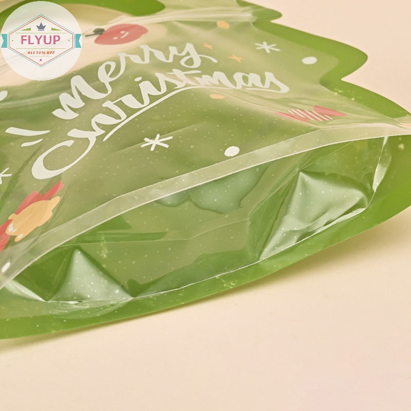 Bộ 10 Túi Đựng Quà Giáng Sinh Có Khóa Kéo Tiện Dụng vn