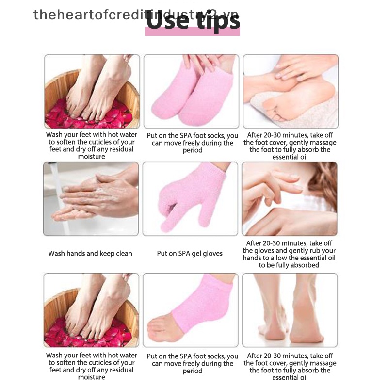 1 Cặp Găng Tay gel spa Có Thể Tái Sử Dụng Dùng Cho Màn Hình Cảm Ứng