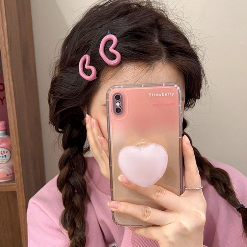 We flower 1 Kẹp Tóc Hình Bọt Biển Hoạt Hình Dễ Thương Phong Cách Hàn Quốc Cho Nữ