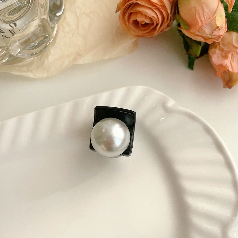 Kẹp tóc càng cua Hàn Quốc ngọc trai nữ đẹp hottrend nhám cỡ size mini iLita cặp búi tóc dễ thương 3 5 6 răng