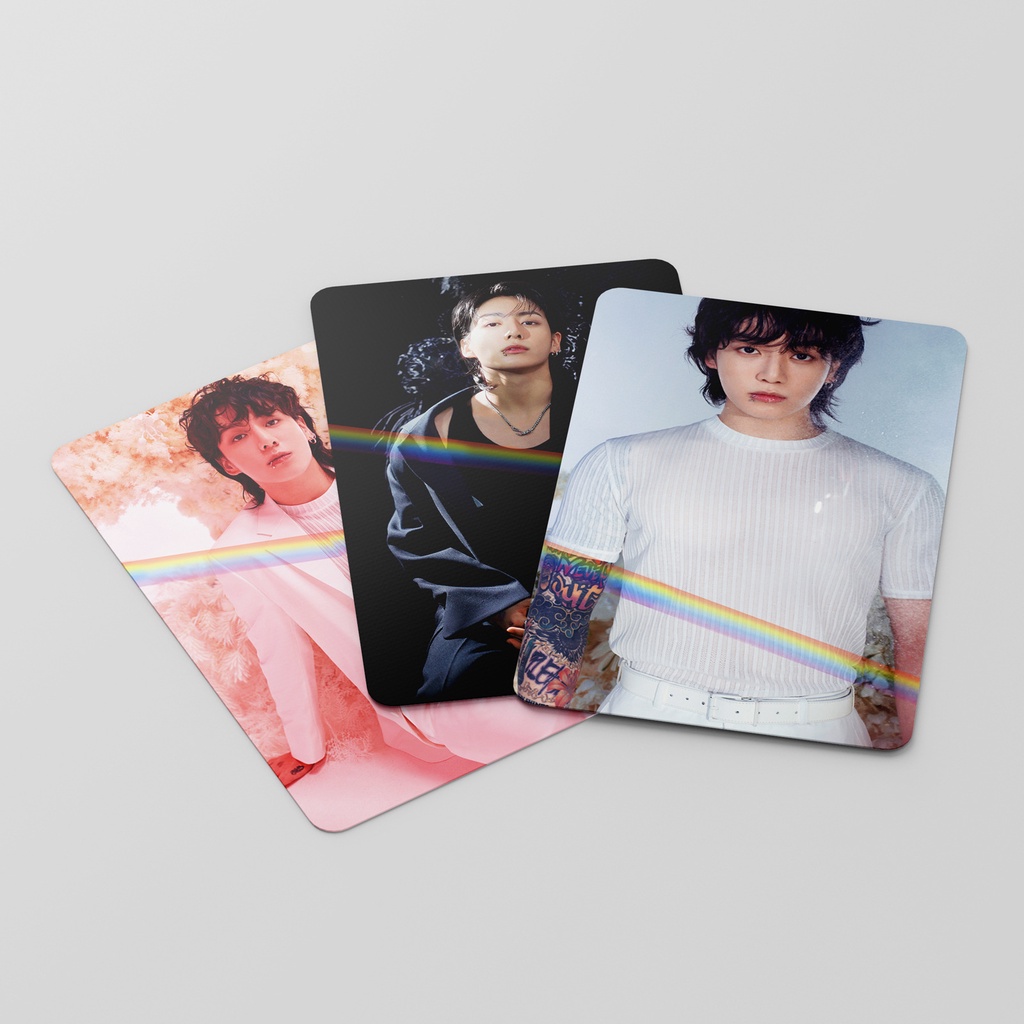 Hộp 55 Ảnh Lomo card jungkook Nhóm bts Thẻ