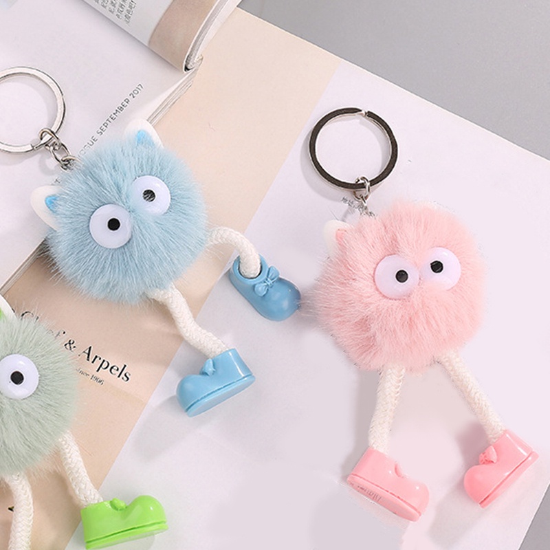 Móc Khóa Búp Bê Hoạt Hình Nhồi Bông Đáng Yêu YK