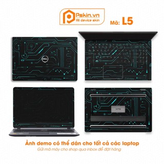 Dán laptop in hình theo yêu cầu 3D mã L5 cho các loại máy Macbook, Dell, Hp, Sony, Lenovo, Asus, MSI, Acer - PSKIN