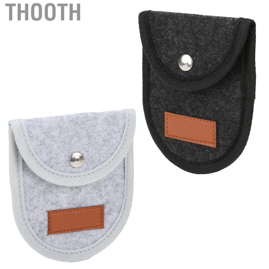 Thooth Guitar Pick Bag Plectrum Holder Case Storage Pouch for Electric Gift fe