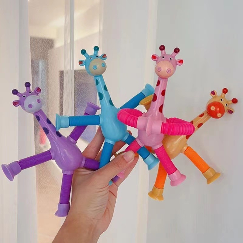 Đồ Chơi Nắn Bóp Đàn Hồi Giảm stress Hình Hươu Cao Cổ