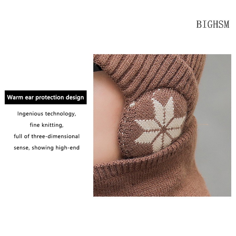 Nón Len Trùm Tai Kèm Khẩu Trang Giữ Ấm Mùa Đông Cho Nam skk