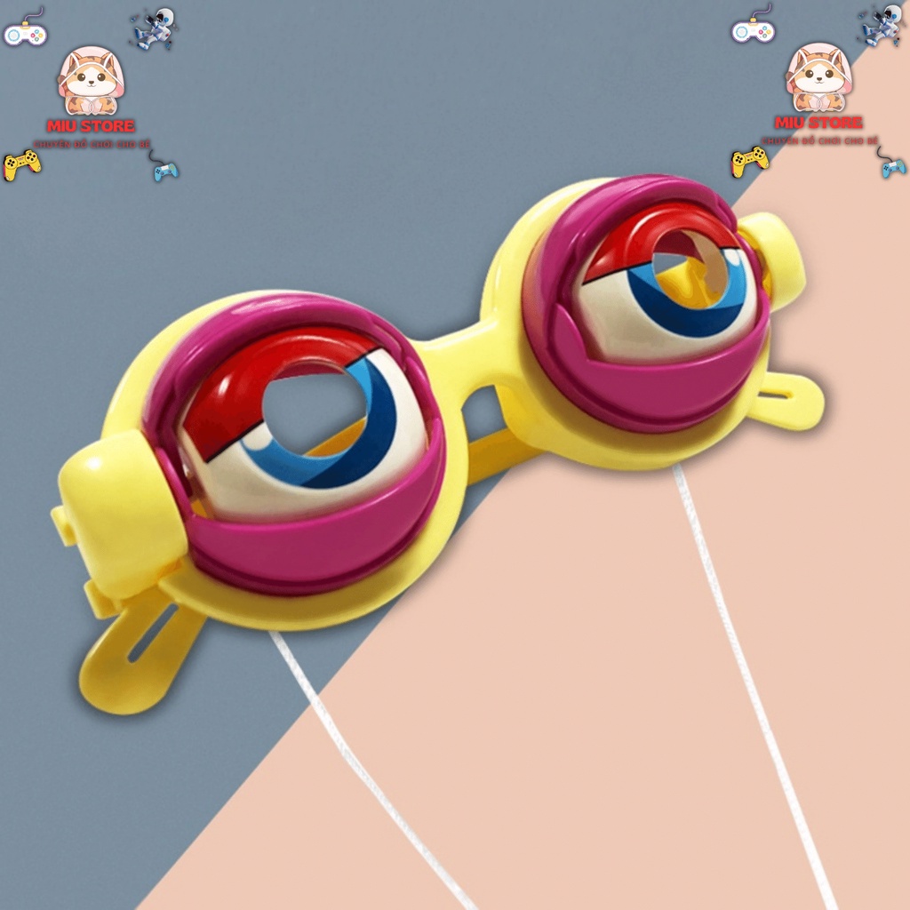 🌟 Đồ chơi mắt kính ngộ nghĩnh nhựa mắt lồi sáng tạo vui nhộn thời trang, noel, giáng sinh, halowen 🌟