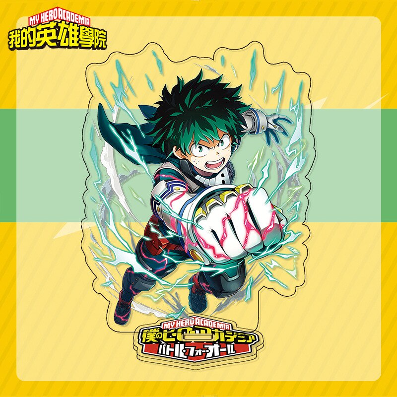 Mô hình Standee Học Viện Anh Hùng Anime My Hero Academia Midoriya Izuku Bakugou Katsuki Todoroki Shoto decor để bàn