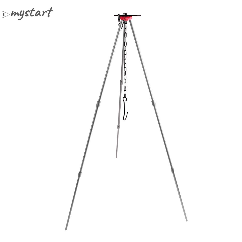 Nồi Nấu Ăn Ba Chân Bằng Hợp Kim Nhôm Treo Bếp Nấu Ăn Ngoài Trời mystart.vn