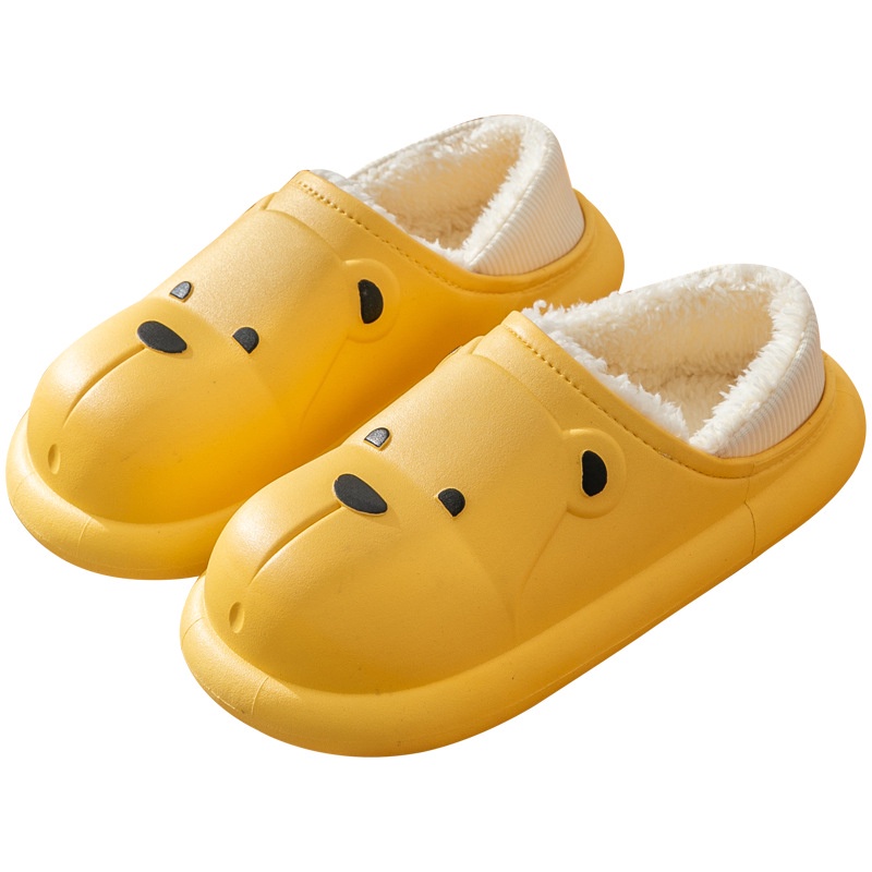 Giày cotton Lót Lông Cừu Dễ Thương Thời Trang Thu Đông Cho Bé