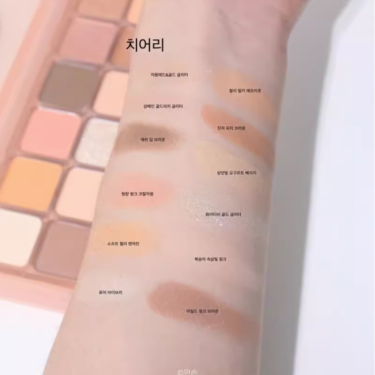 Bảng Phấn Mắt 3ce 12 Màu Phiên Bản Giới Hạn Phong Cách Hàn Quốc