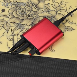 [SẴN] Nguồn mini Cho Máy Xăm Không Dây Sử Bộ nguồn hình xăm bằng thép không gỉ Mini điều chỉnh chuyên nghiệp Máy biến áp 90‐265V màu đỏ BeautyTop01