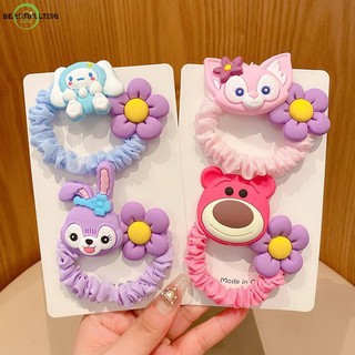 Sanrio Dây Cột Tóc hello kitty / melody / Chó / Xúc Xích / Mèo hello kitty Dễ Thương