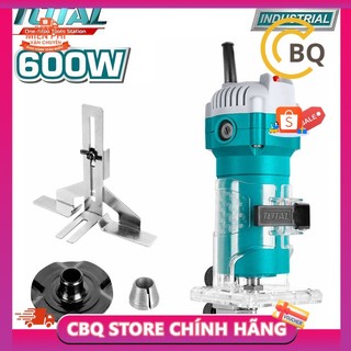 Máy phay gỗ cầm tay 600w total tlt6001 cbqs