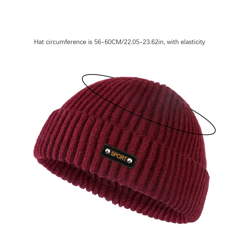 Sf Mũ Beanie Dệt Kim Phong Cách hip hop Đường Phố Cho Nam