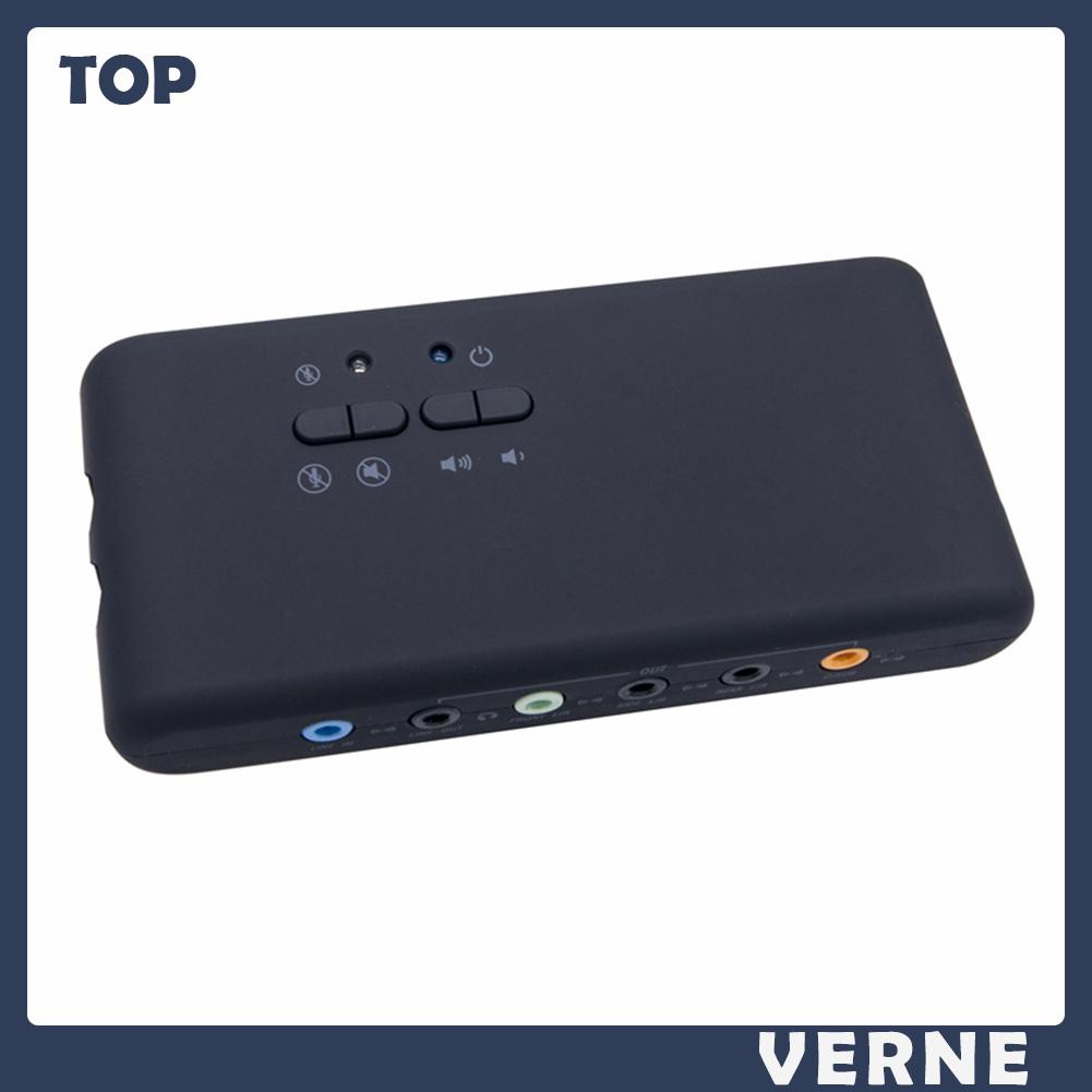 Thẻ Âm Thanh 7.1 8 Kênh usb 2.0 Chuyên Dụng Cho Loa Máy Tính