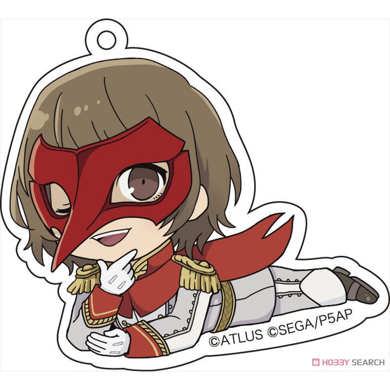 Thiết bị ngoại vi hoạt hình Persona 5 Mặt dây chuyền acrylic Mặt dây chuyền túi đi học