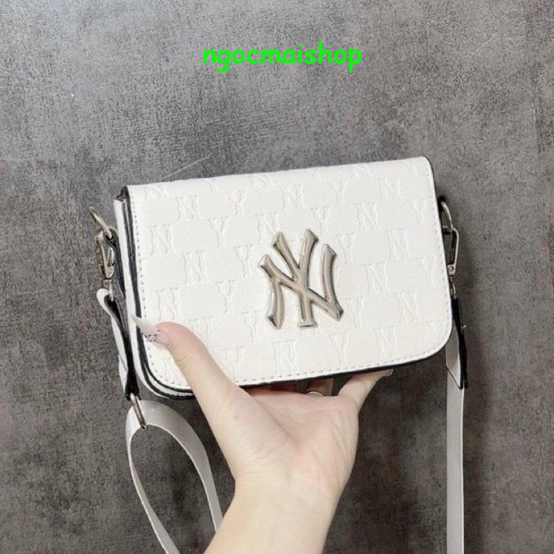 🔥SALE-Túi MLB chữ NY dáng vuông dây đeo bản to size 20 hottren thời trang trẻ  UY TÍN
